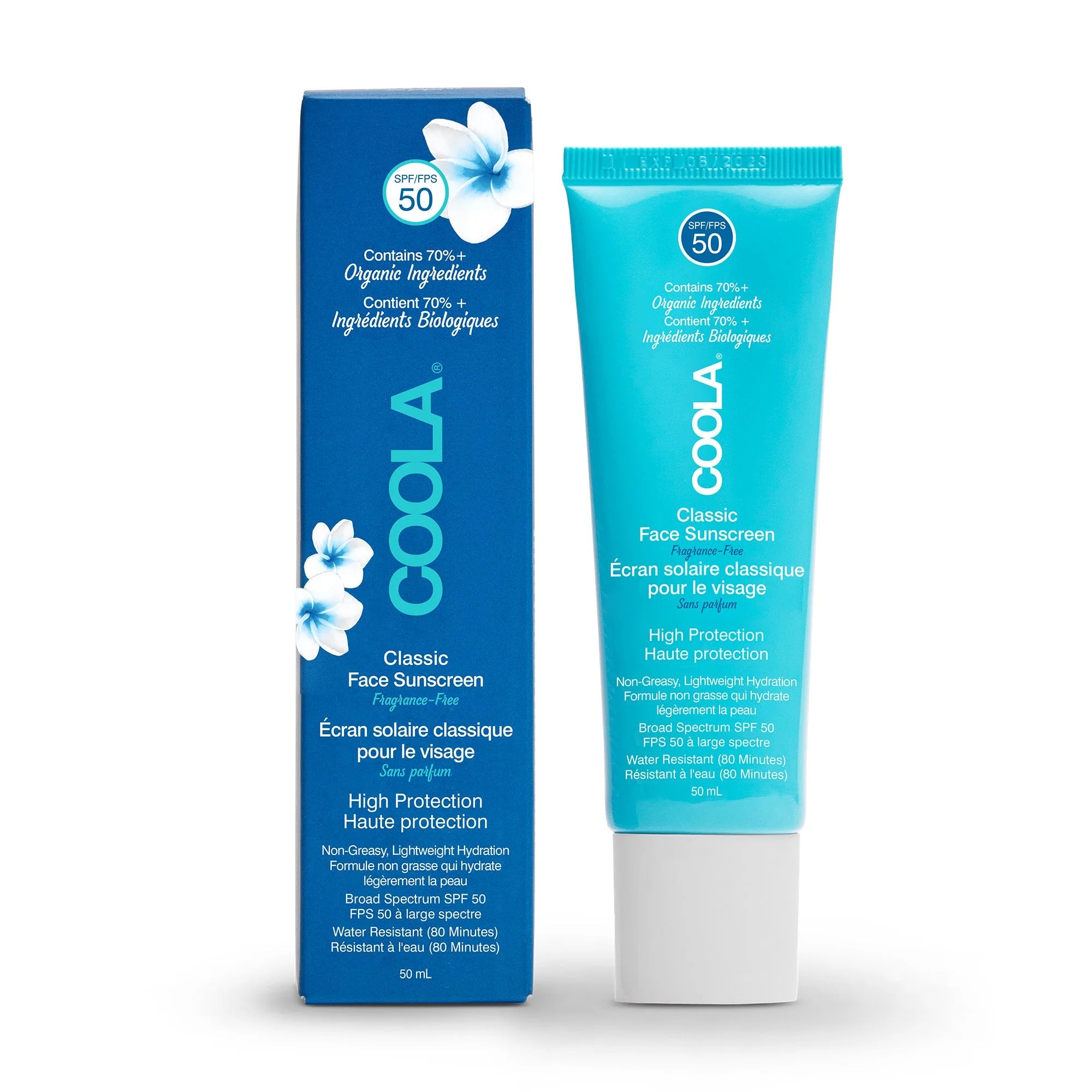 Classic Face Sunscreen Lotion SPF 50 - Fragance-Free