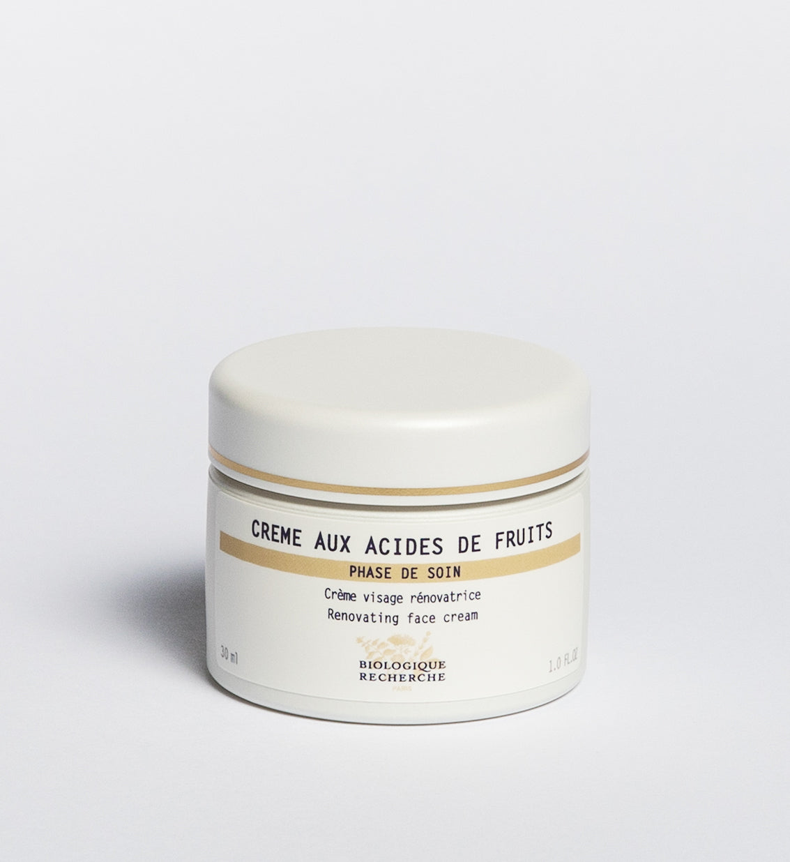 Crème aux acides de fruits