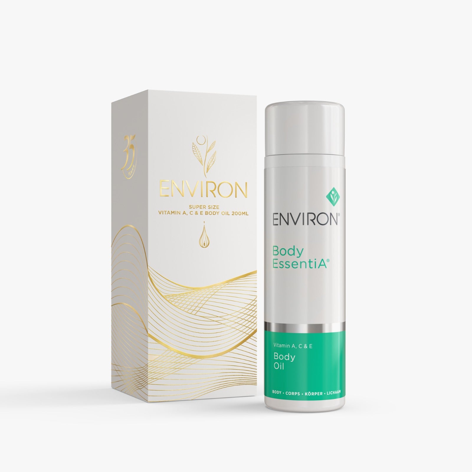 Environ Navidad 2025 Vitamin A, C &amp; E Body Oil XL 200 ml (100ml+100ml gratis)